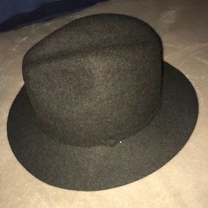 J Crew Brown Hat M/L 100% Lana (wool like material